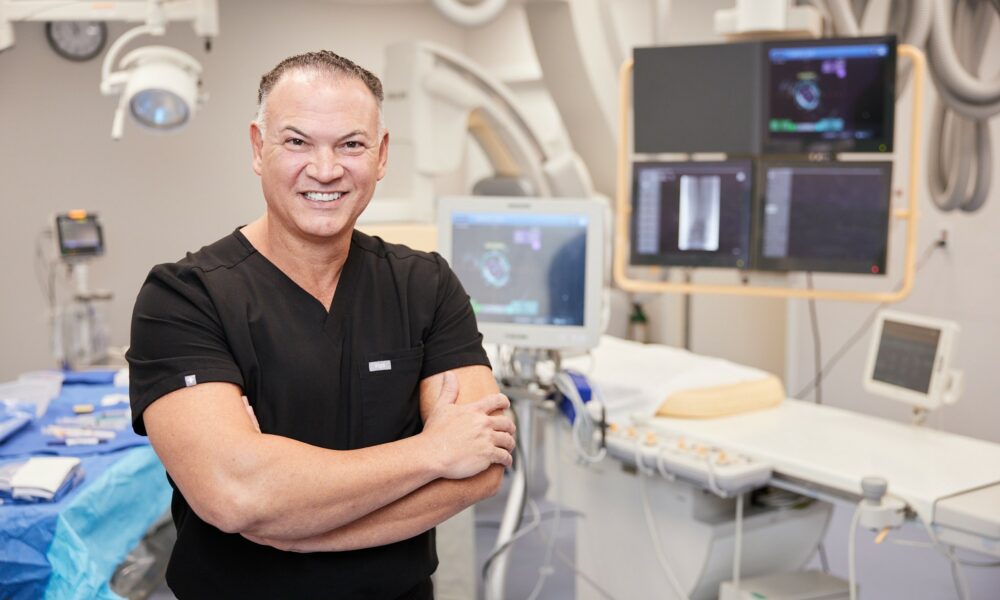 A interventional cardiologist